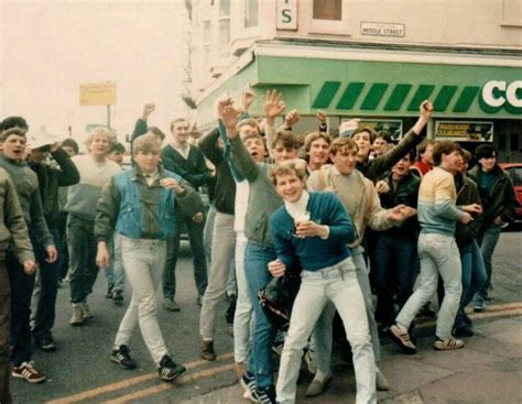 80s football casual clothing.